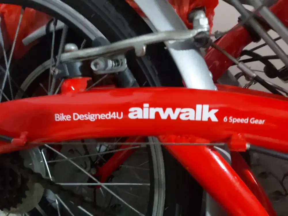 Dijual sepeda lipat Airwalk 6 speed