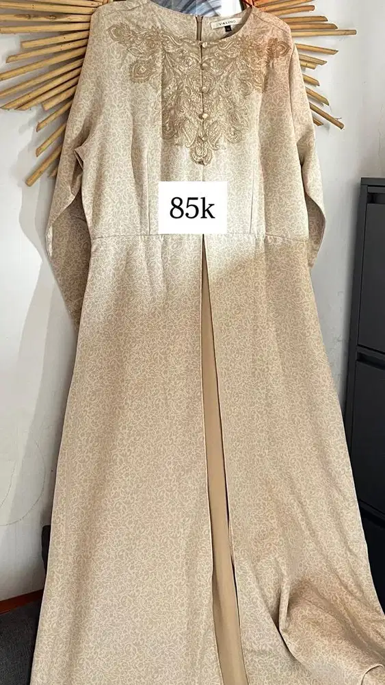 prilove murah gamis panjang merek valino di bawah 100k