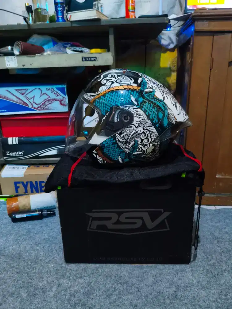 HELM RSV NEW WINDTAIL RYUJIN SIZE M