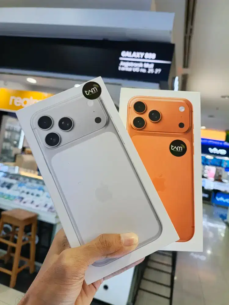 New Iphone 17 Pro 256GB Silver ibox Resmi