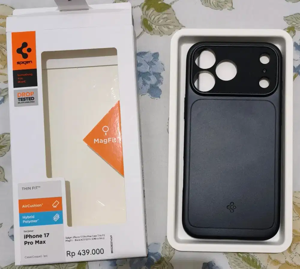 Spigen thin fit 17 pro max