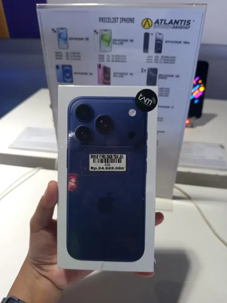 IPHONE 17 PRO 256 GB READY STOCK DI TOKO ATLANTIS JEMPONG