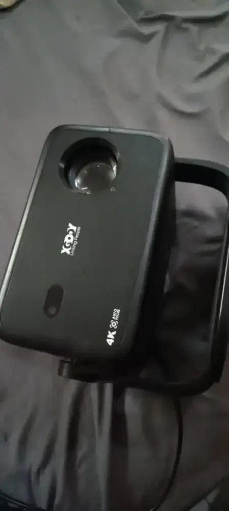 Smart Proyektor XGODY gimbal A6 Pro + Layar 100 inch