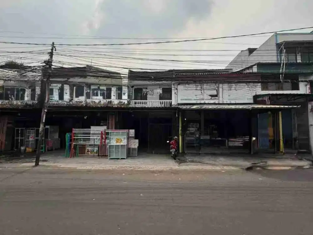 Pondok Gede Bekasi Ruko Bangunan Usaha Dekat Pasar Pondok Gede