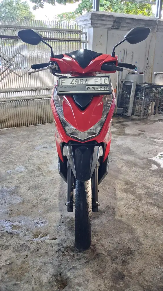 (A) Honda Beat CBS Fi Tahun 2023 KM LOW 14RB++