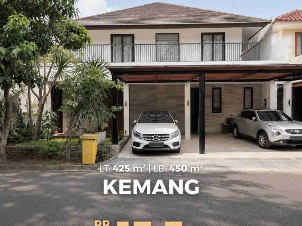 Dijual rumah tropical townhouse di kemang jakarta selatan