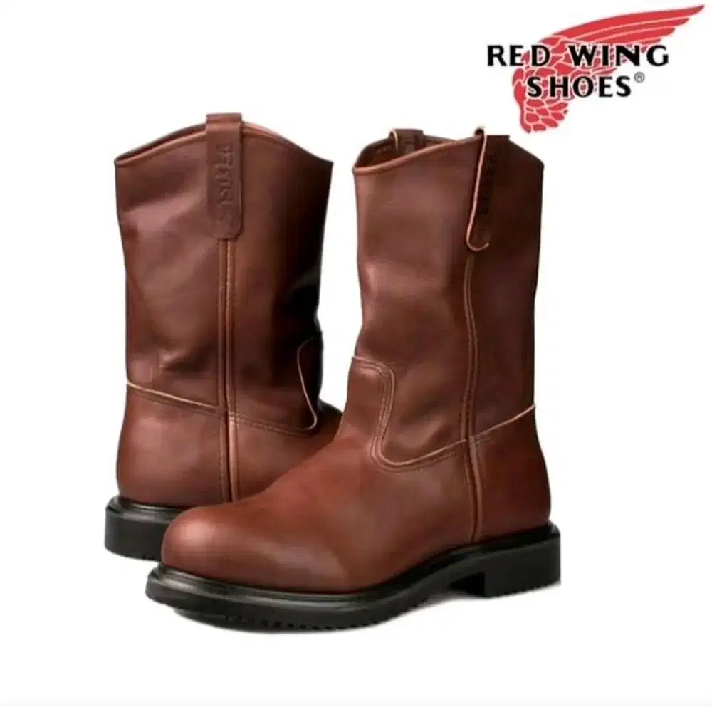 Red Wing Pecos Safety Shoes 8231 Steel Toe Original Made in USA - 46