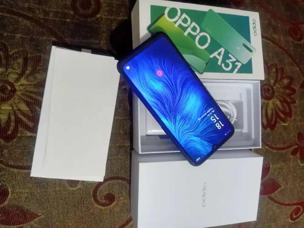 Hp Oppo A31 Ram 6GB/128GB warna Hitam