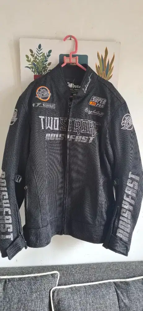 Jaket Riding bahan mesh