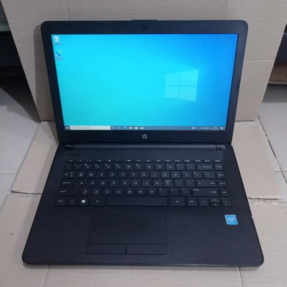 Dijual Cepat Laptop HP 14 Intel Celeron N3060 Ram 4 GB HDD 500 GB