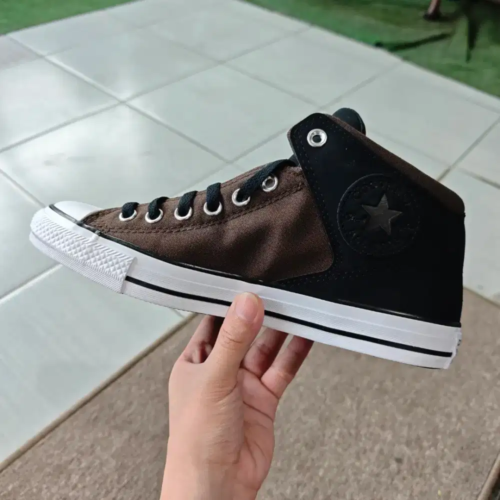 Sepatu Shoes Converse CTAS High Street Brown Cokelat