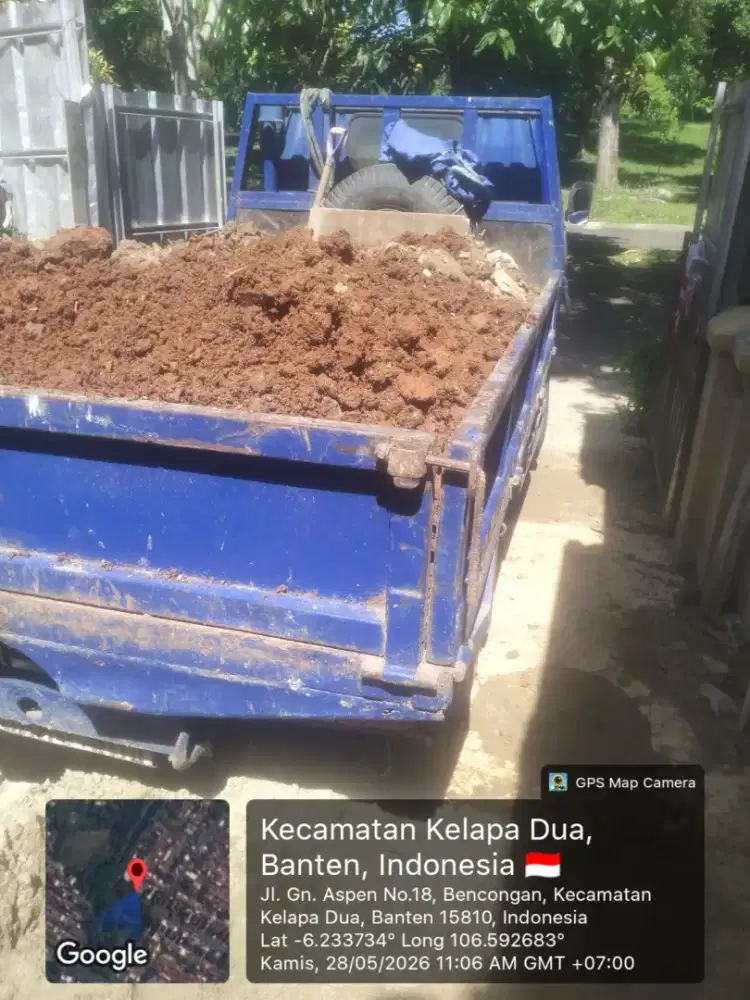 Jasa buang sampah puing dan pindahan