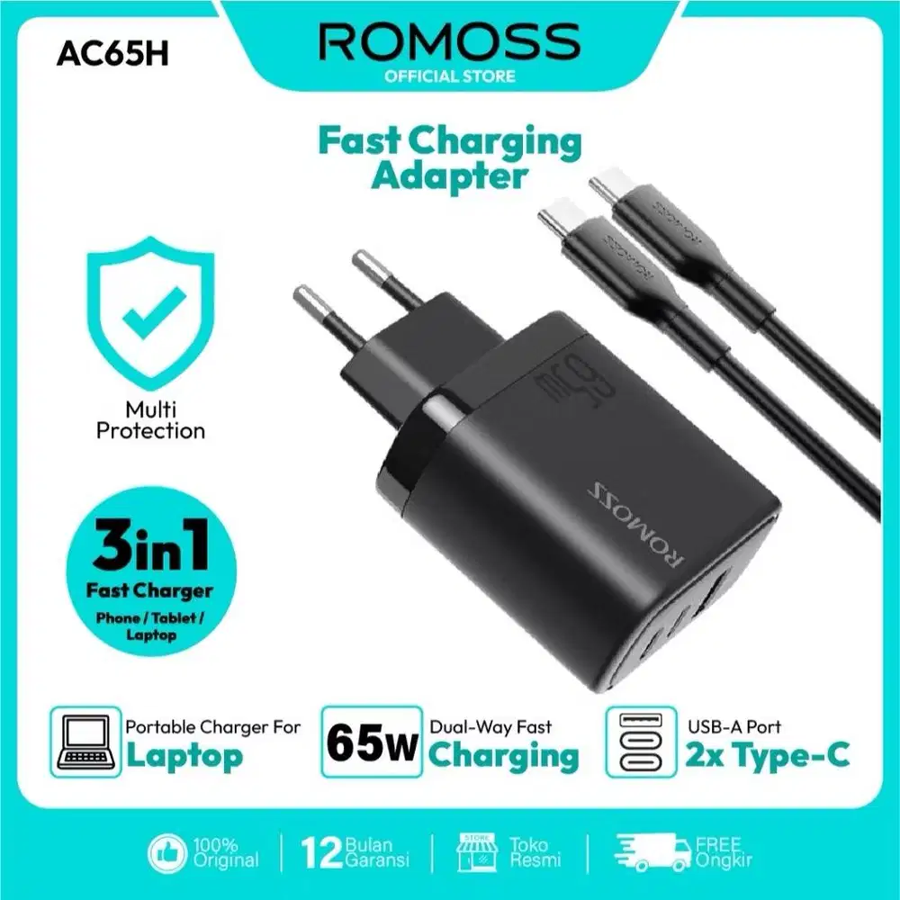ROMOSS CHARGER 65W