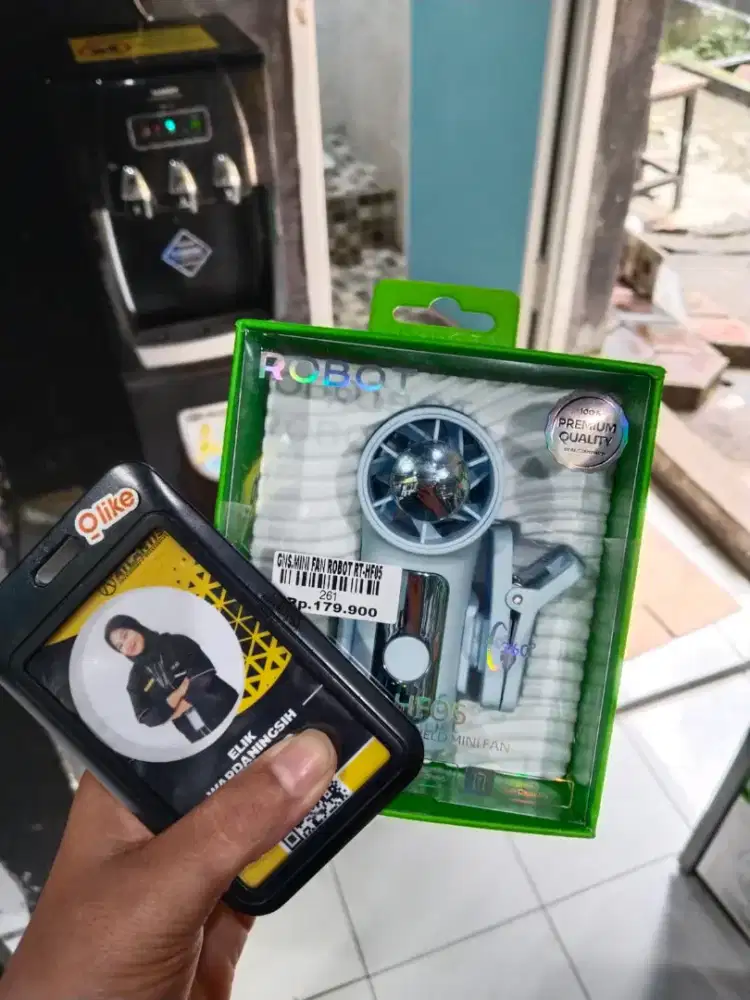 Mini fan robott
