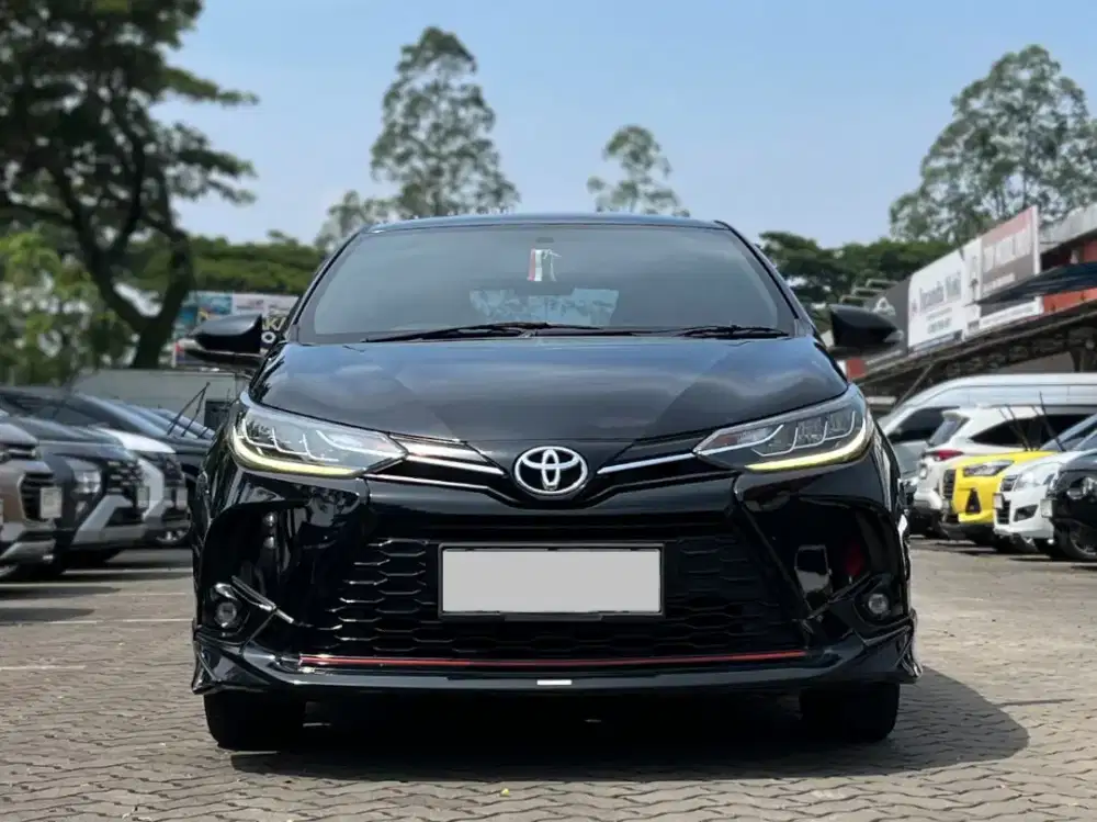 CASH TERMURAH!! TOYOTA YARIS 1.5 S TRD AT MATIC NIK 2021 HITAM