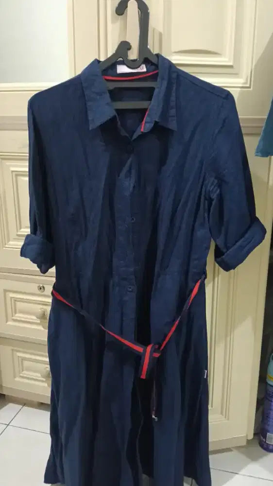 Dress polos navy Merk Exit