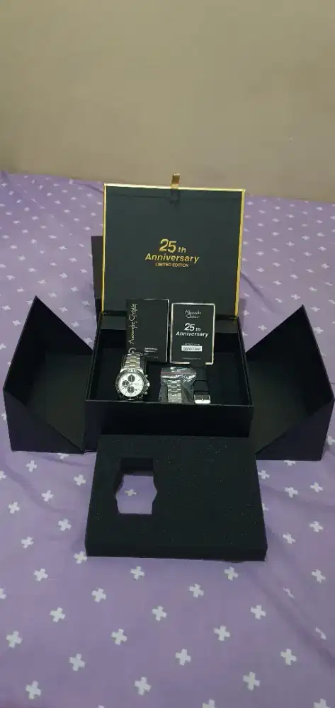 JAM TANGAN ALEXANDRE CHRISTIE AC 6141 XXV LIMITED EDITION