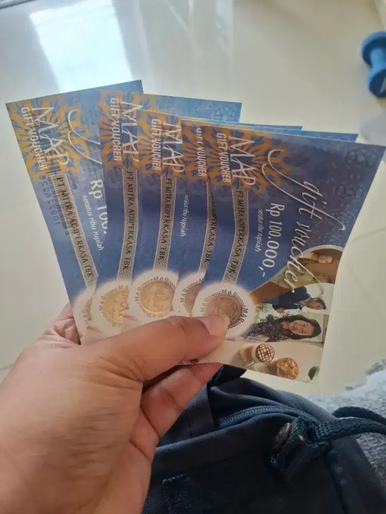 Voucher MAP 500.000 get 5 voucher