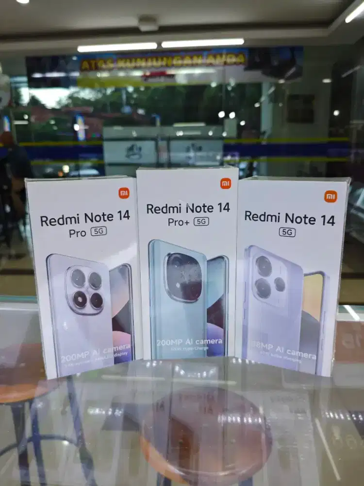 Xiaomi redmi note 14 pro plus 5G layar lengkung dannote14 5G resmi