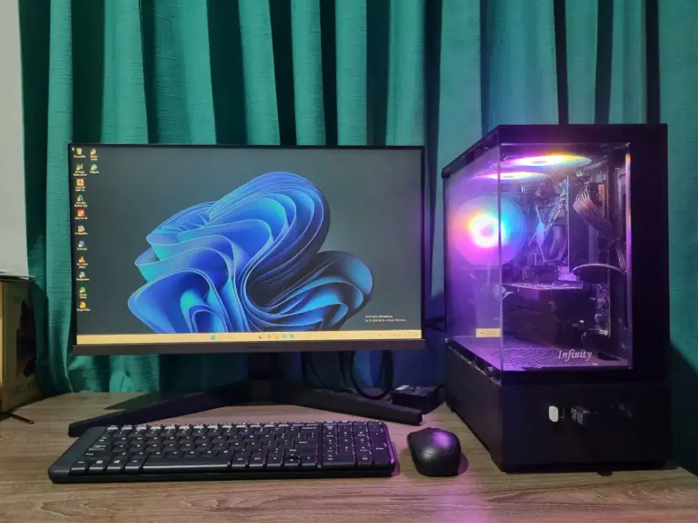Komputer pc AIO all in one core i5 ssd 512 gb