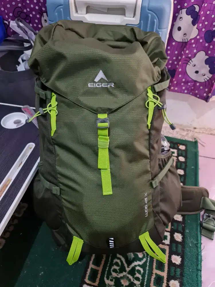 Carrier eiger lucid 45 liter masih baru