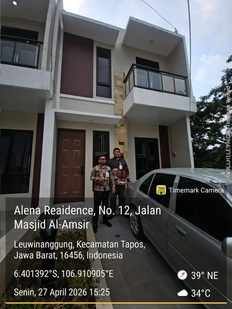 Dijual rumah 2 lantai siap huni lokasi stategis bebas banjir