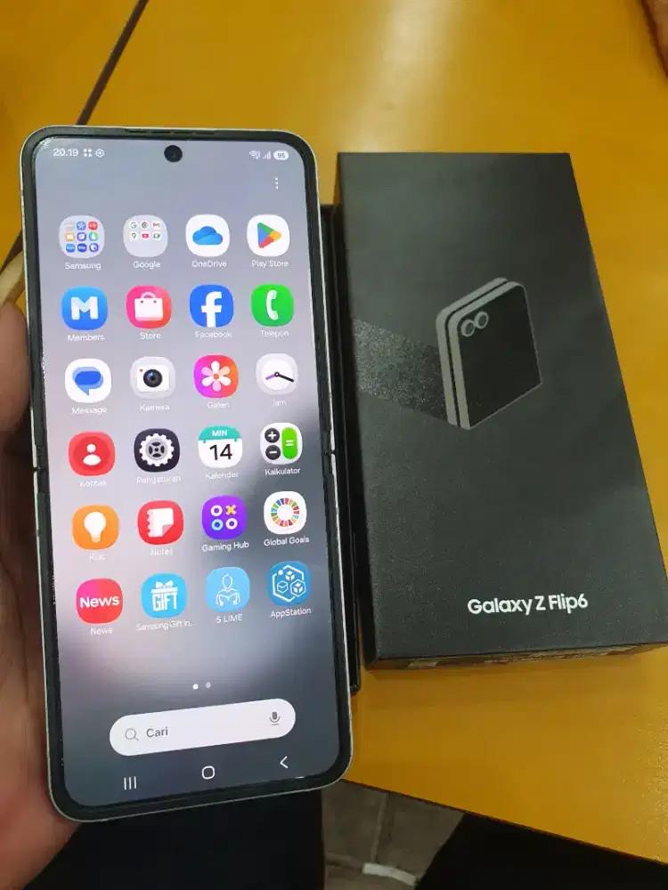 Samsung z flip 6 sein resmi 12/256 gb