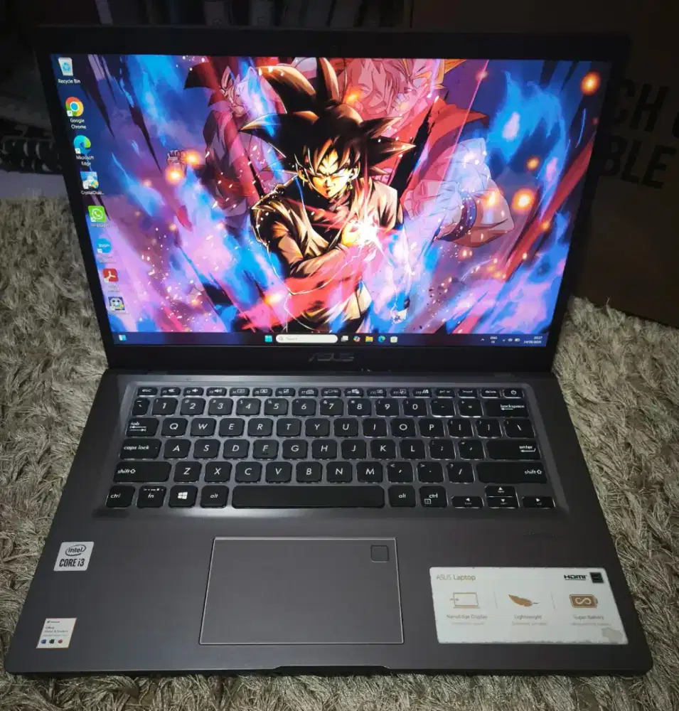 Laptop asus core i3 gen 10 likenew