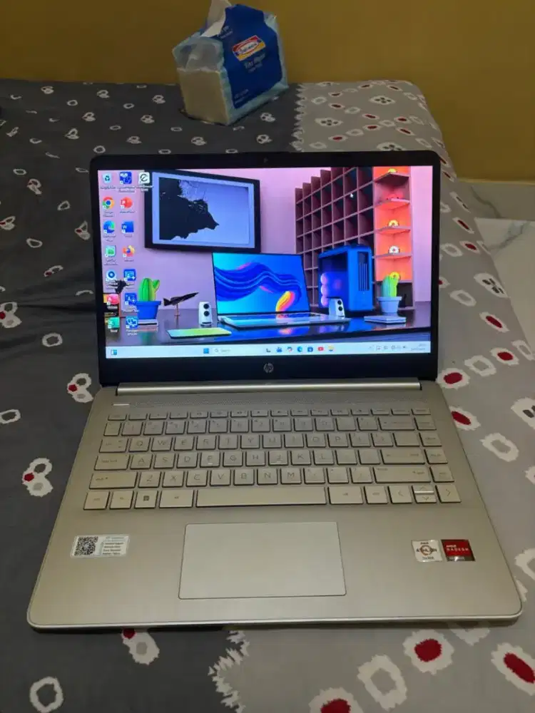 Laptop HP 14S AMD Athlon Silver
