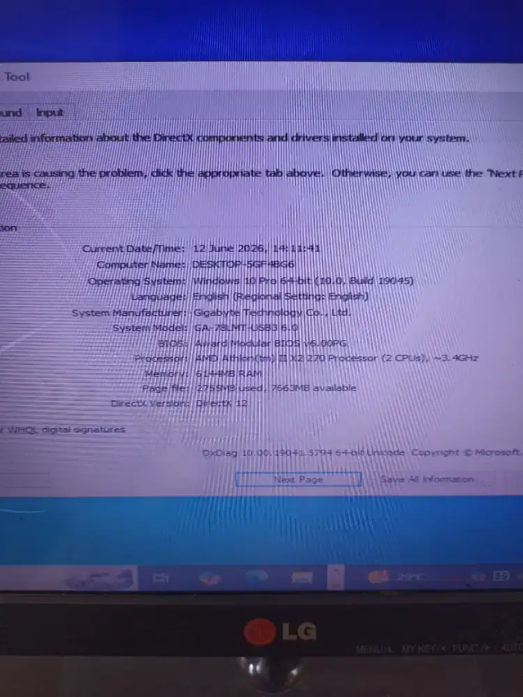 Pc only amd Athlon 270