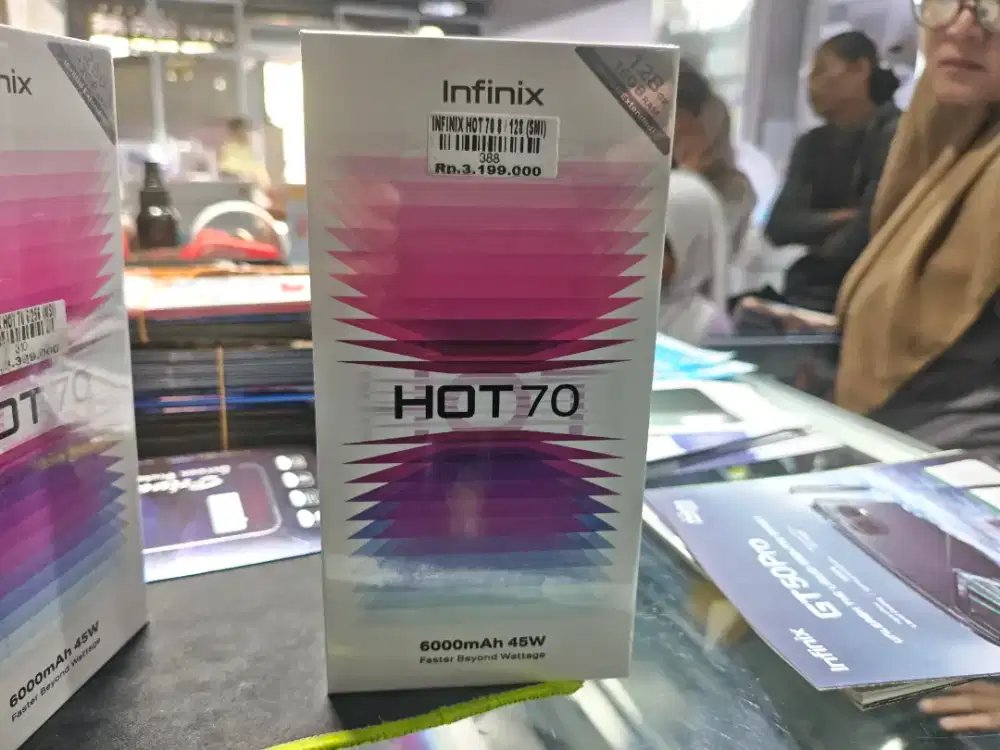 INFINIX HOT 70 RAM 8+8/128GB ATLANTIS DAHSYAT
