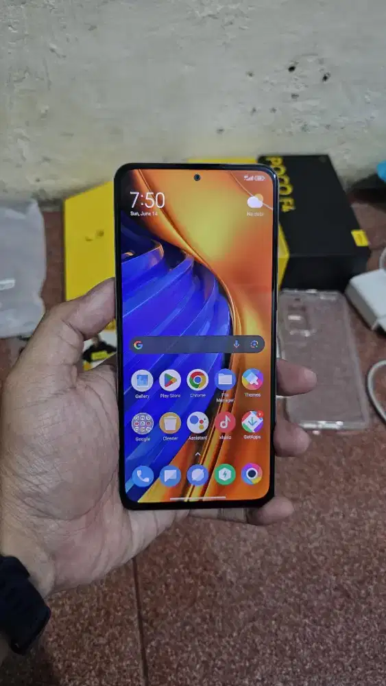 Poco F4 8/256 Silver Mulus Fullset No Minus