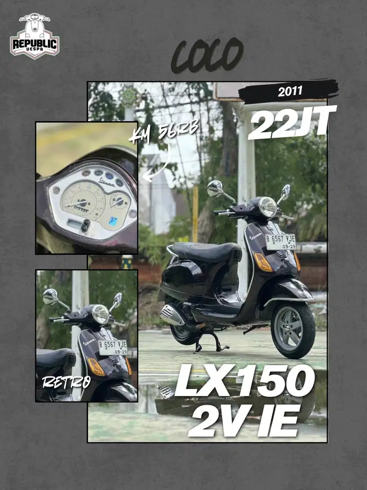 PIAGGIO VESPA LX150 2V IE TH 2011 COCO