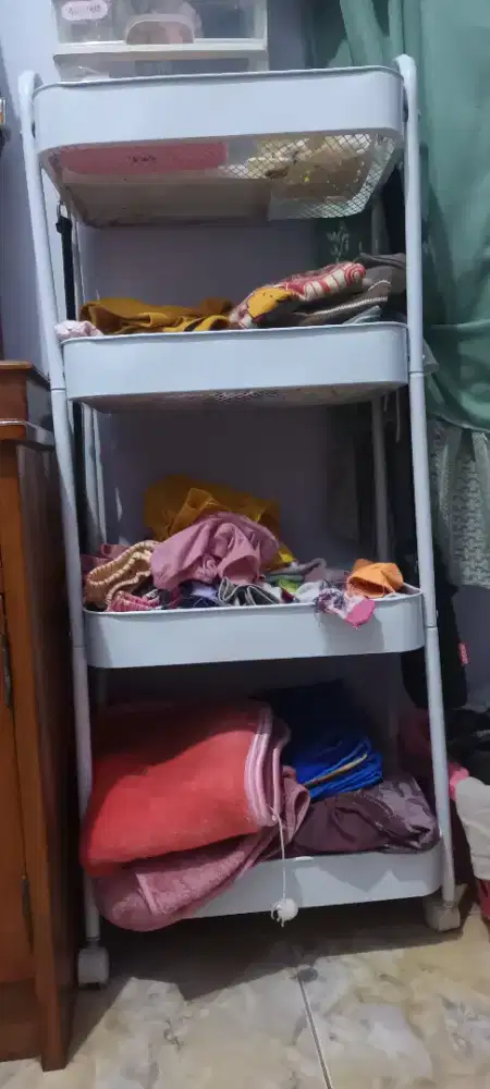 RAK SUSUN BESI/RAK BAJU SUSUN BESI