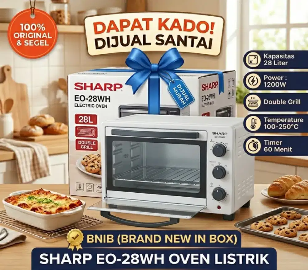 Sharp Oven Listrik BNIB