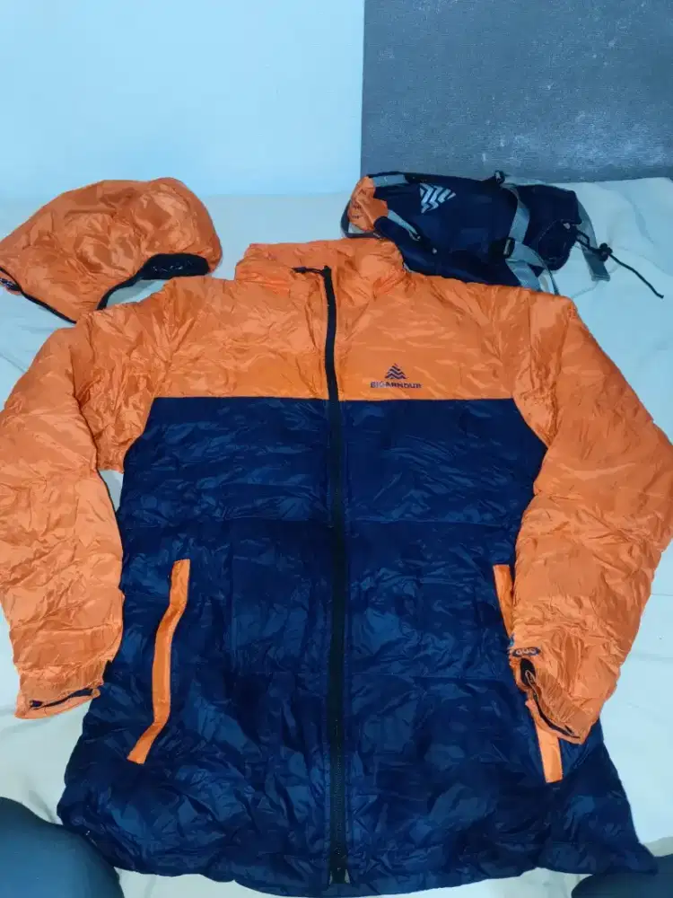 Jaket bigarmoure karaweira bulu angsa