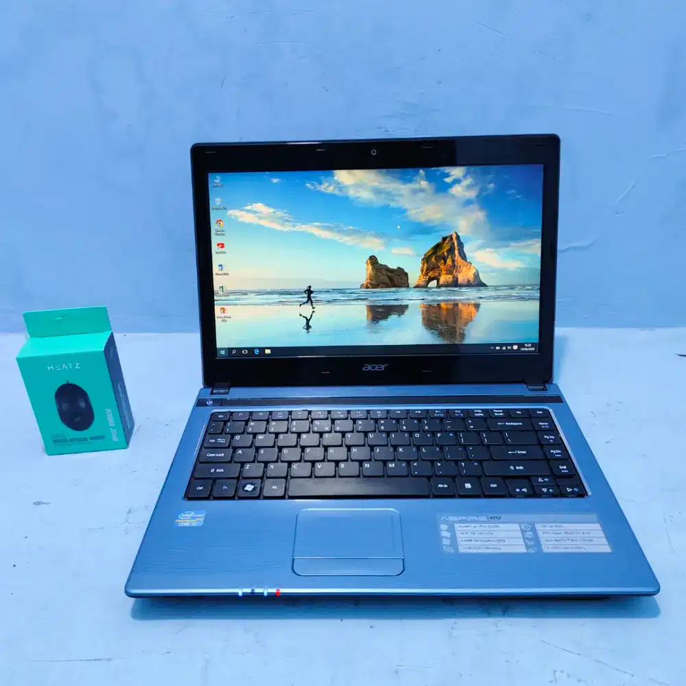 Laptop Acer Aspire Core i3 Ram 4GB bonus Mouse Baru Siap pakai win 10