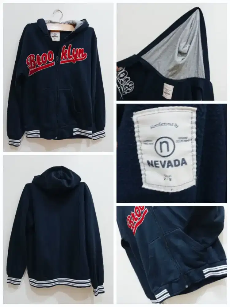 Jaket Hoodie Anak Nevada Preloved