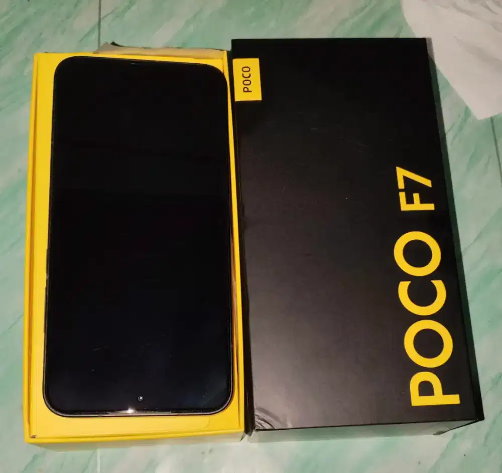 POCO F7 HITAM FULLSETT