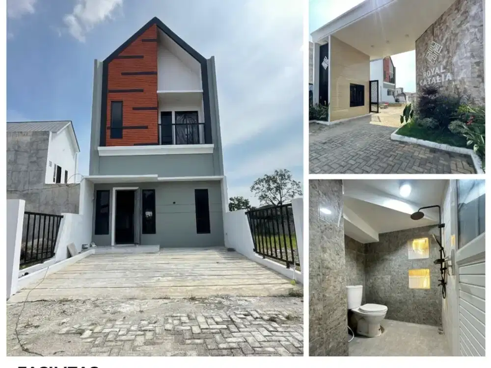 24 JAM SECURITY ONE GATE | CATALIA HOUSE 6X18M2 3KTIDUR | ROW 7.5 METER