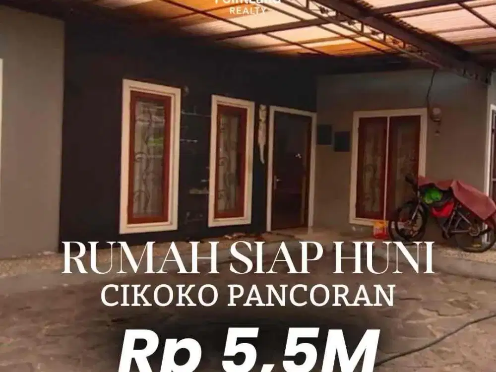 Rumah siap Huni Jual Murah Cikoko Pancoran , 2 menit ke LRT Cikoko , 8 Menit ke Gelael & TIS