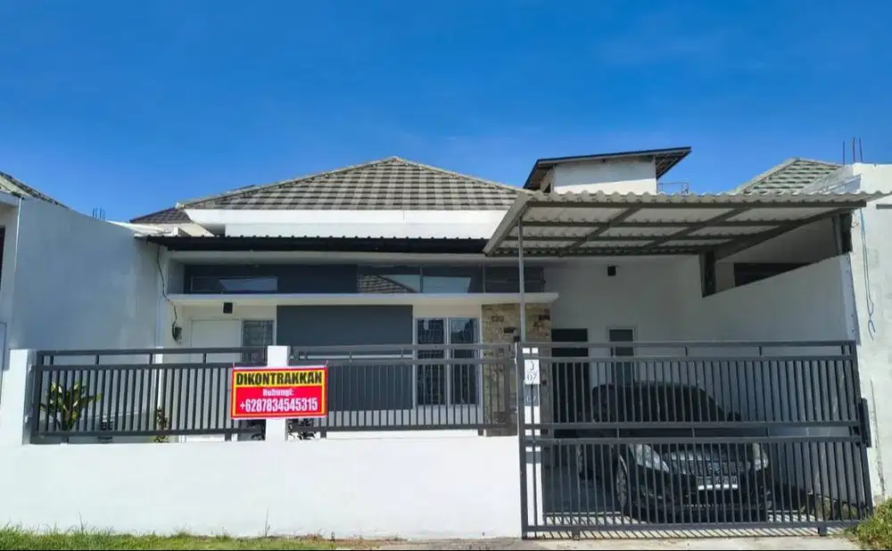 Disewakan Tahunan Rumah Baru 2 Kamar Akses Mudah dan Lingkungan Nyaman