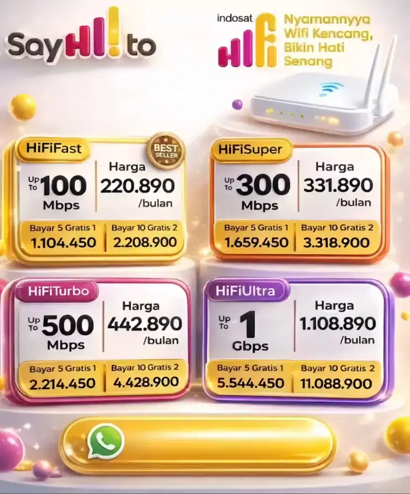 Pemasangan Internet Cepat dan Stabil