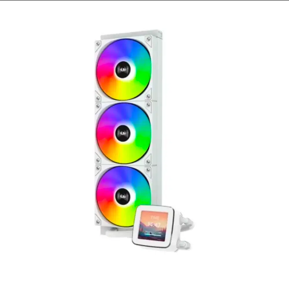 KYO SAMA LD360 2.8 ARGB AIO Liquid Cooling LCD DISPLAY AIO 360mmWHITE