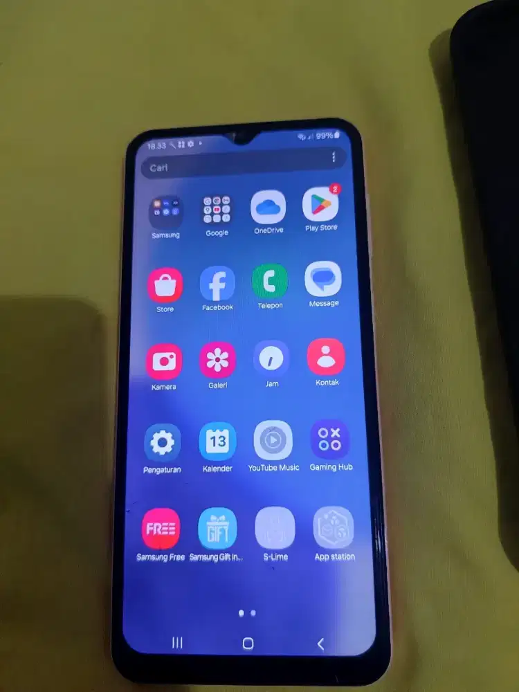 Samsung galaxy a23 minus lcd retak