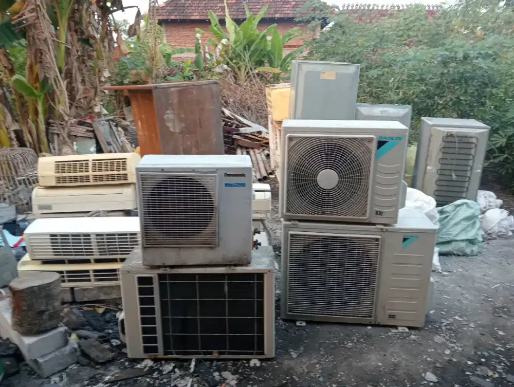 DIBELI TERIMA BARANG BEKAS ROSOK AC ELEKTRONIK PABRIK HOTEL RUKO