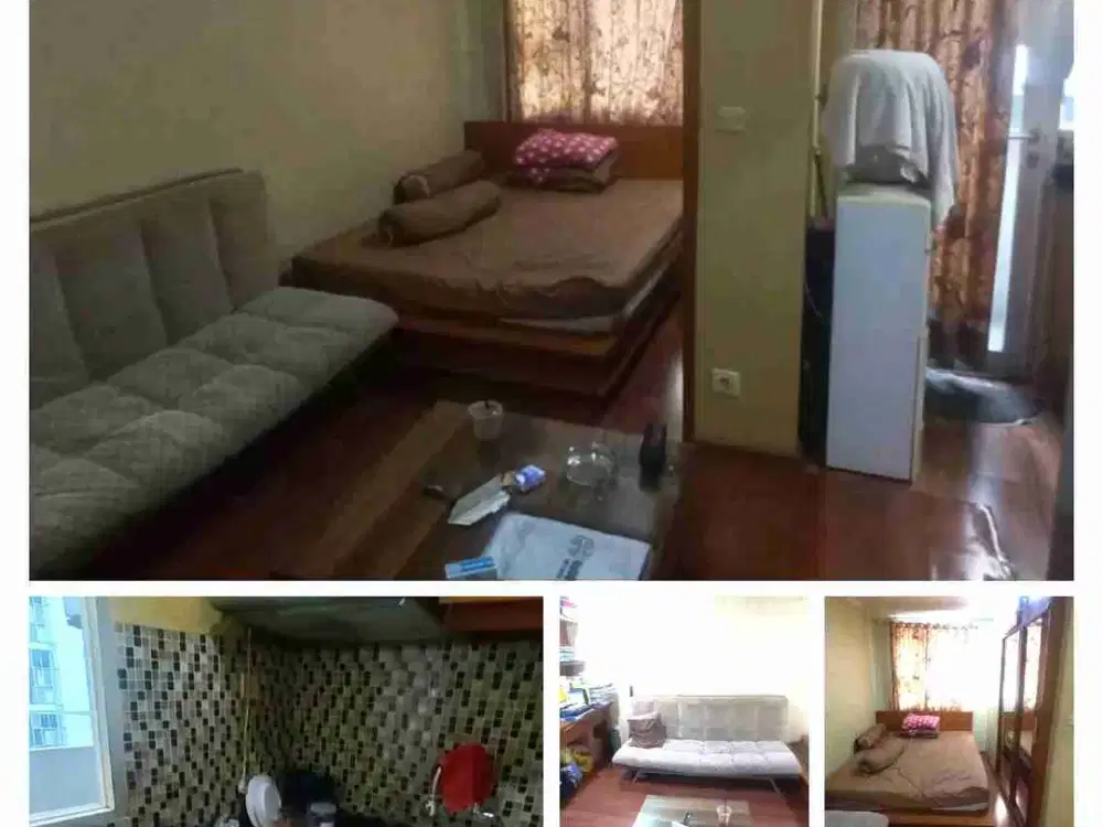 Menteng Square Matraman Jakpus disewakan tahunan  termurah 1 bedroom modif studio furnished
