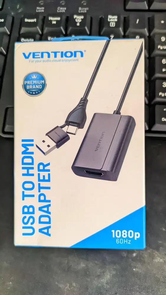Vention 2in1 USB Type C USB A 3.0 to HDMI Adapter Converter