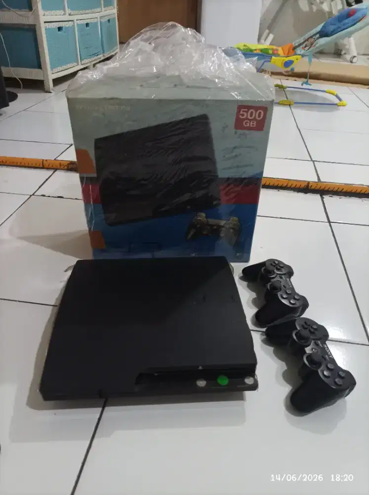 Ps 3 slim 500gb fullset