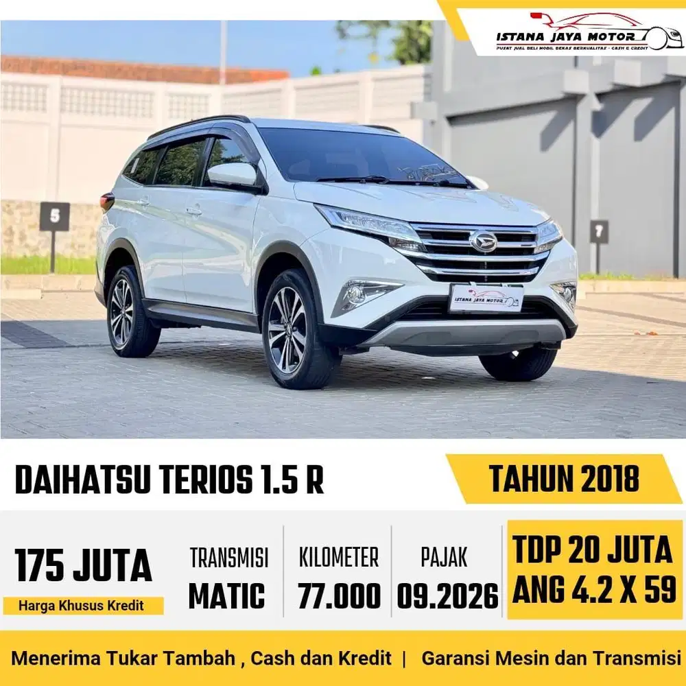 Daihatsu Terios R 1.5 Automatic 2018 Putih